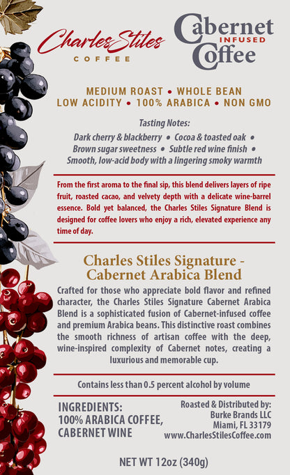 Cabernet Infused Coffee - 12oz - Medium Roast