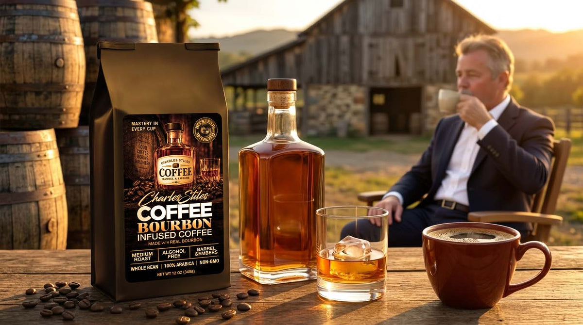 Bourbon Infused Coffee - 12oz - Medium Roast