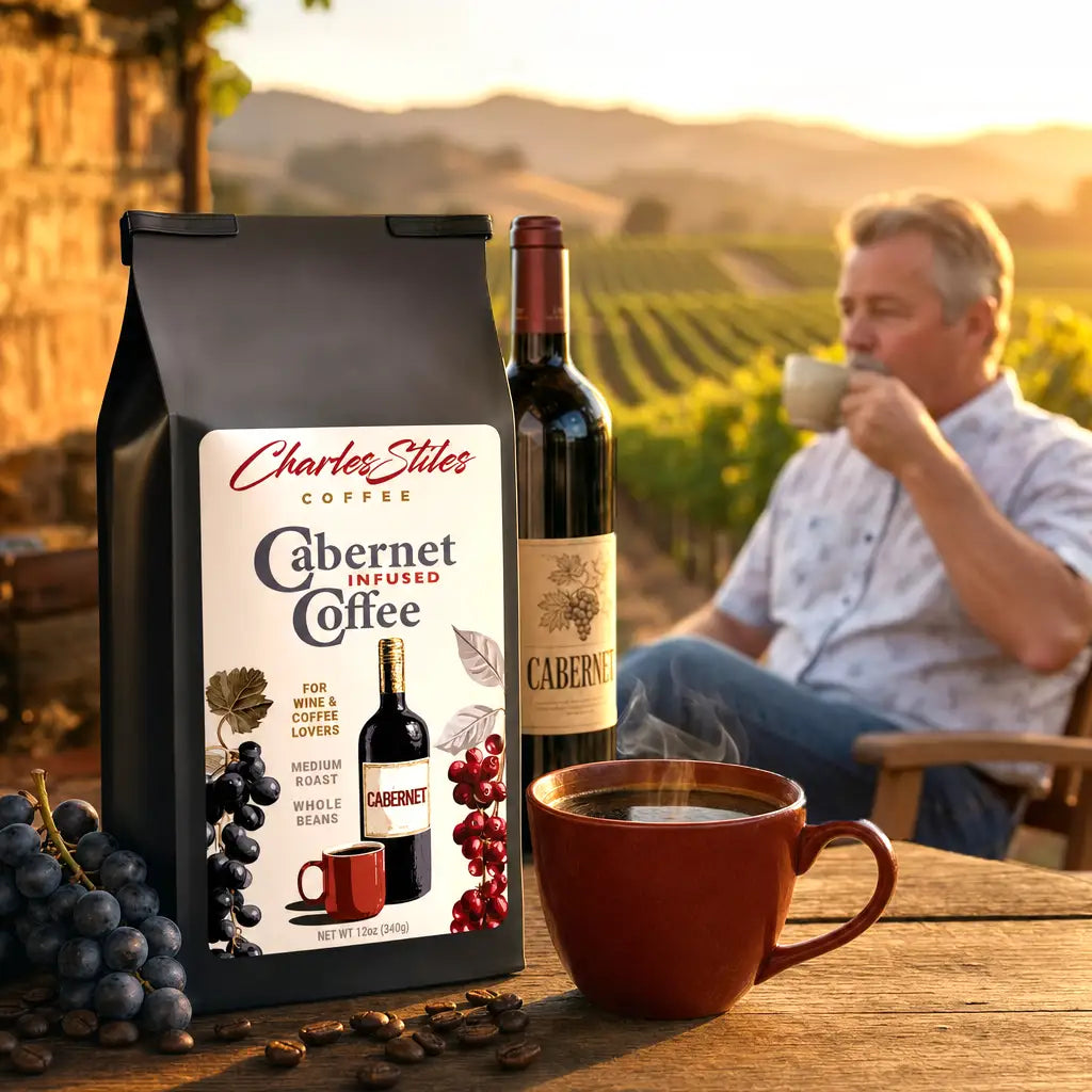 Cabernet Infused Coffee - 12oz - Medium Roast